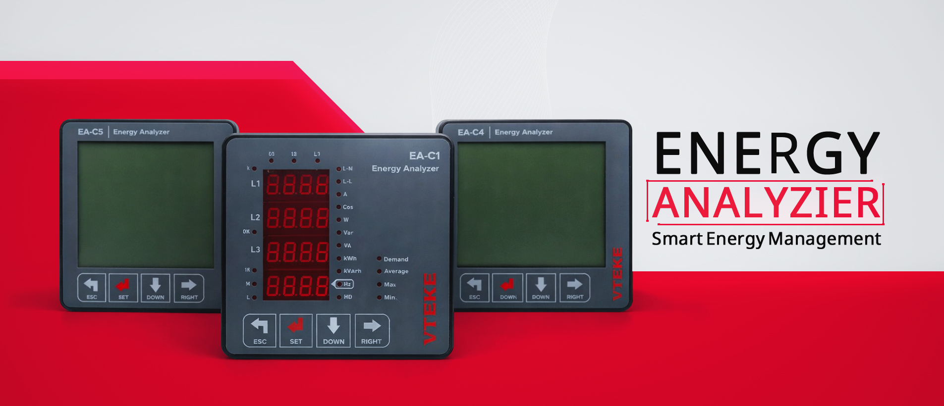 VTEKE Digital Meters and Energy Analyzers